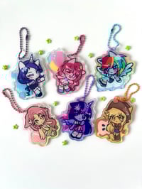 Image 1 of My Little Pony Keychains and stickers