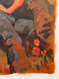 Image 2 of Afternoon Tea - 18x24" Acrylic on canvas