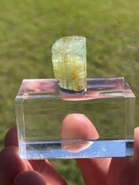 Image 4 of Green Aquamarine Specimen  #1248