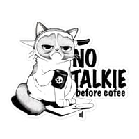 No talkie sticker