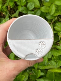 Image 2 of Paw print Latte Travel/ Keep Cup
