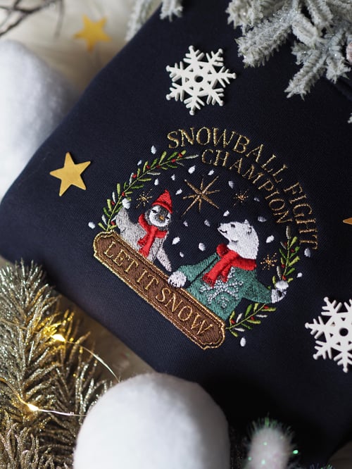 Image of ADULT Snowball Champion - Navy Hoody