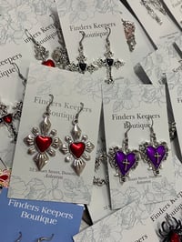 Red evermore hearts 