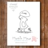 Cheep! 4" x 5.5" Embroidery Pattern PDF