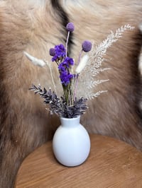 Image 9 of Purple Lust White Vase  c