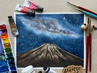 Milky Way Over Mount Taranaki