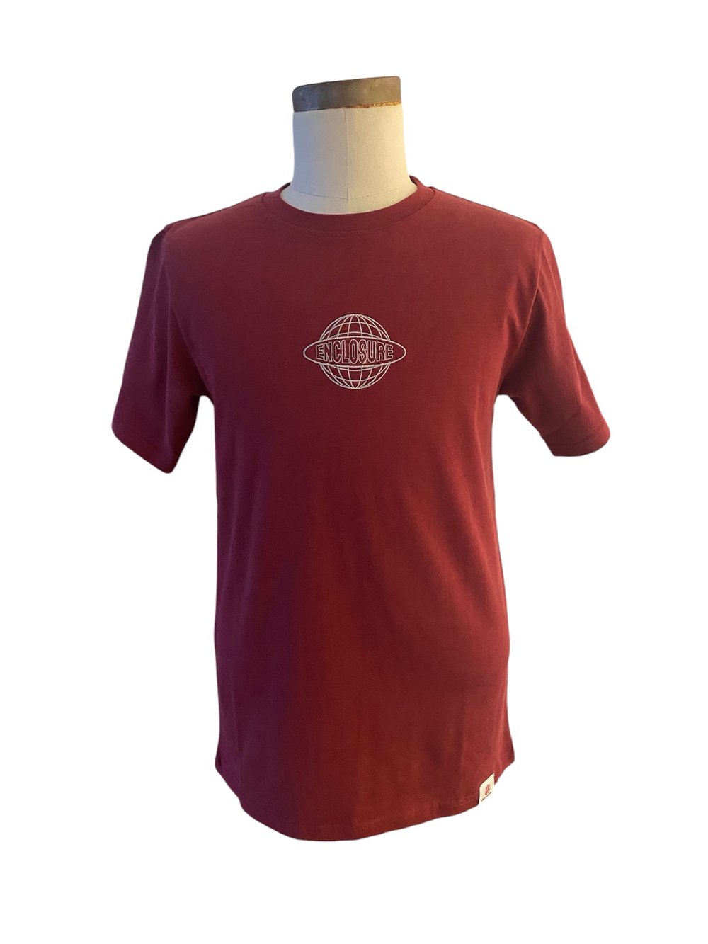 Maroon Globe Tee