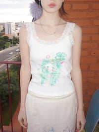 Image 3 of ♫• ℜ3𝔫 + 𝔗3𝔰0𝔯𝔬 ★ Baby tee Clover dream