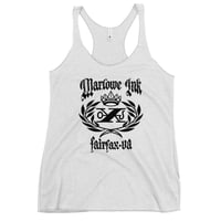 Image 1 of Marlowe Ink Logo in Black Women's Racerback Tank