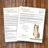 Peeping Horse 8" x 10" Quilt Block Pattern PDF