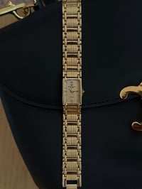 Image 1 of Vintage Jurgensen 14K gold watch diamonds on dial ✨NEW Vintage ✨