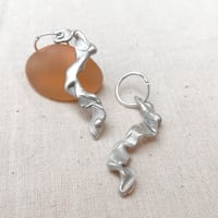 Image 1 of Melt Drop Earrings ( Small ) 