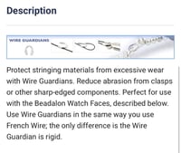 Image 4 of Beadalon 鍍銀馬蹄扣