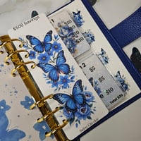 Image 5 of Blue Butterfly Savings Challenge A6