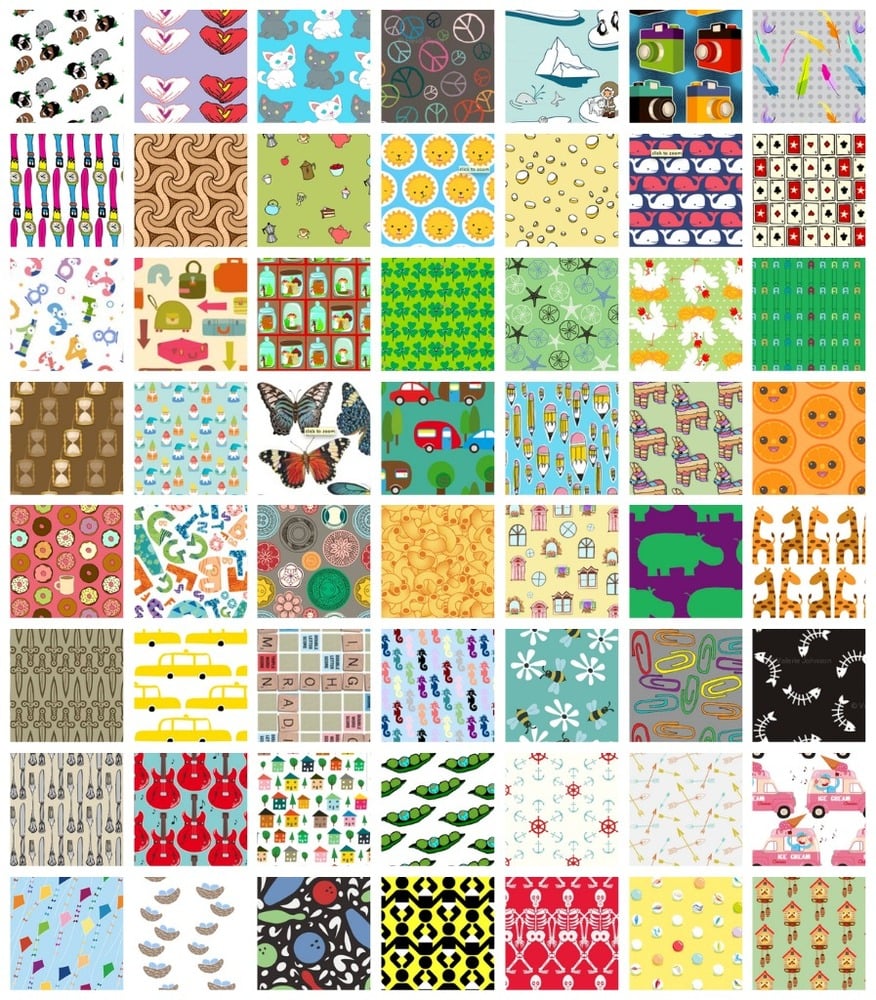 Image of Spoonflower I Spy Assortment: Alloy Set