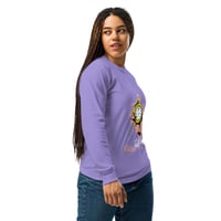 Image 8 of Women HEALING PROCESS Garment-dyed heavyweight long-sleeve shirt