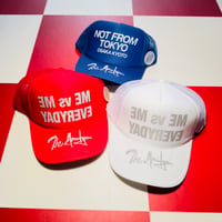 Image 1 of Sample mid profile trucker hats