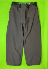 Image 3 of GREY EXTRA-BAGGY TECH LIZARD PANTS