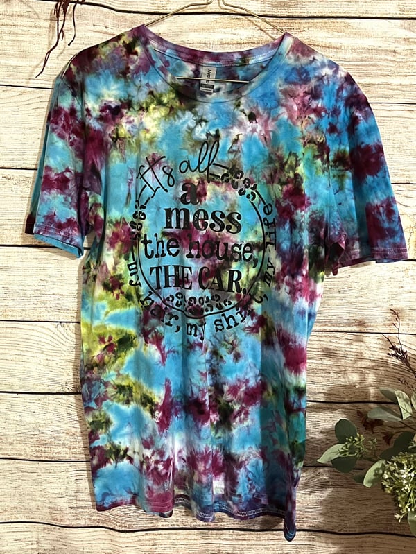 Image of All a Mess Ice Dyed Shirt