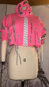 Pink hoodie 