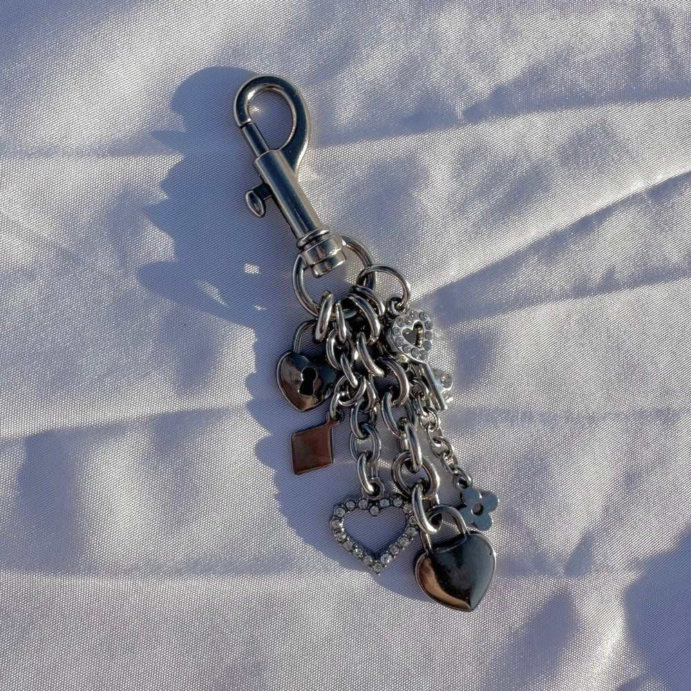 Image of Locked in Love Keychain Charm