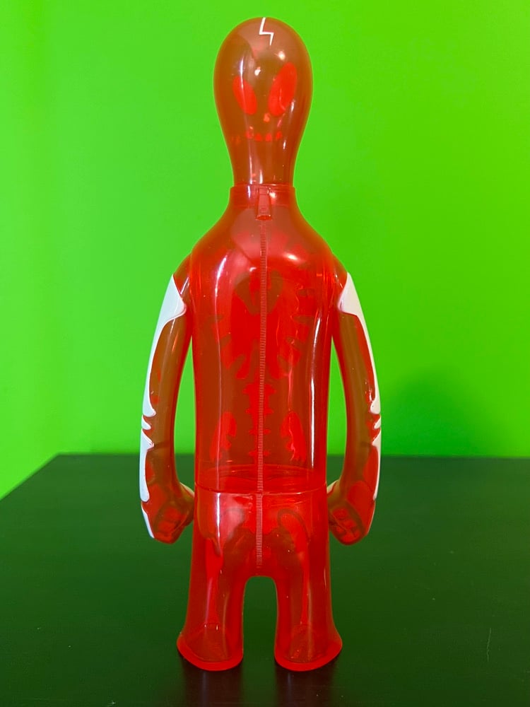 Monoghost clear red vinyl figure