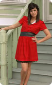 Image of Recycled Leather Obi Belt- Black
