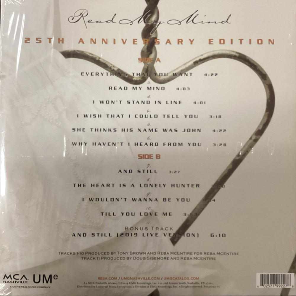 Reba McEntire - Read My Mind