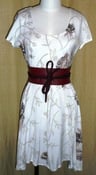 Image of Recycled Leather Obi Belt- Cognac