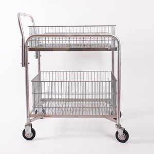 Image of vintage mail cart