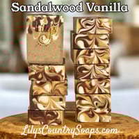 Image 1 of Sandalwood Vanilla Goat Milk Soap