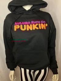 Image 1 of Unisex “Punkin” Black Hoodie