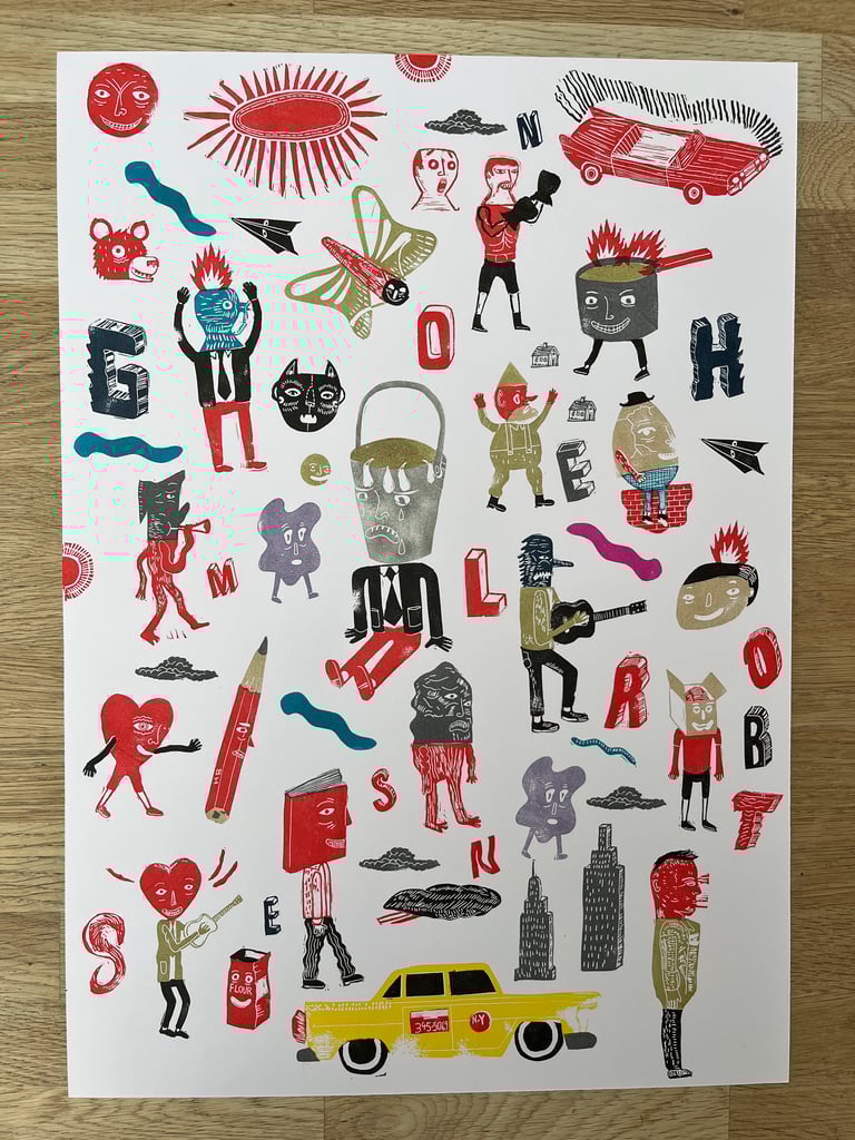 Rubber Stamp Chaos No. 4 Image 3