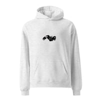 Image 1 of Unisex Oversized Hoodie White