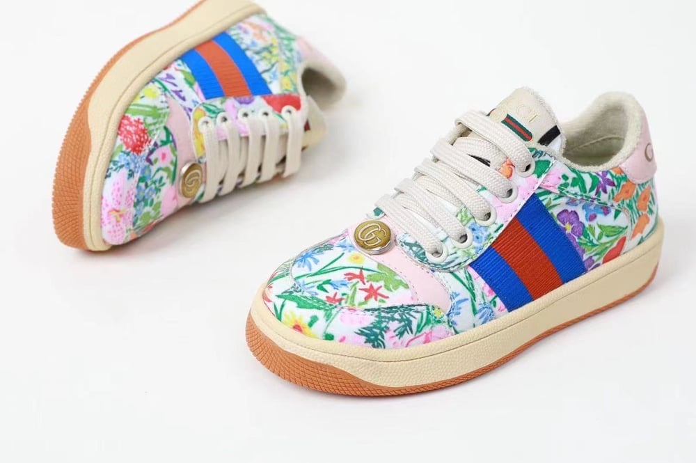 G Floral Sneakers 