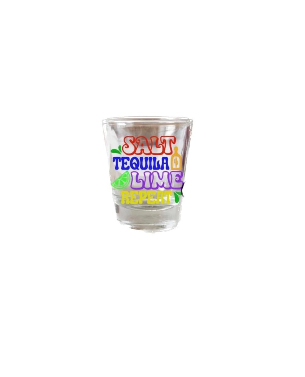 Image of Pick a Custom Shot glass options below