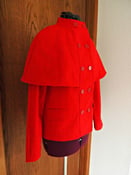 Image of Red Cape Coat