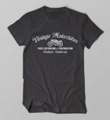 Image of Vintage Motorbikes Shop Tee