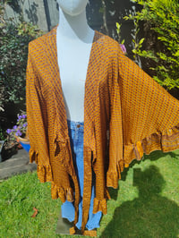 Image 8 of Amara Wrap dress - mustard 10-16 uk