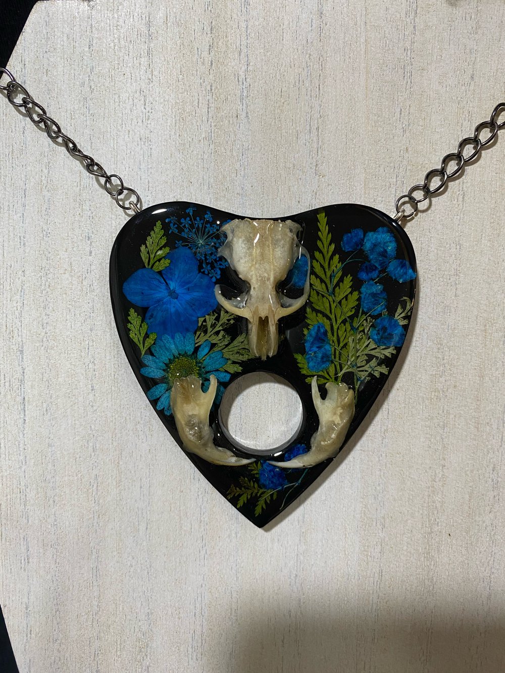 Floral Skull Planchette 