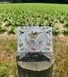 Rooster Silver Belt Buckle
