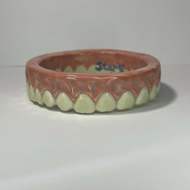 Teeth Bracelet D - 7.50 in Inner Circumference