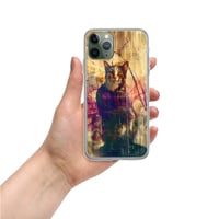 Image 4 of Beautiful Colorful Oil Painting Tabby Cat Inspired Clear Case for iPhone®