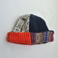 Image 4 of Reworked Reversible Beanie Coogi x Scarlet Cotton