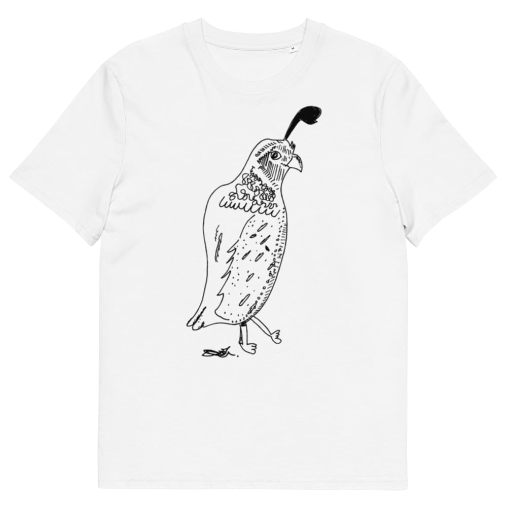 QUAIL PARTY -  Unisex organic cotton t-shirt