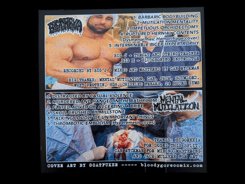 Image of BIGOREXIA/MENTAL MUTILATION