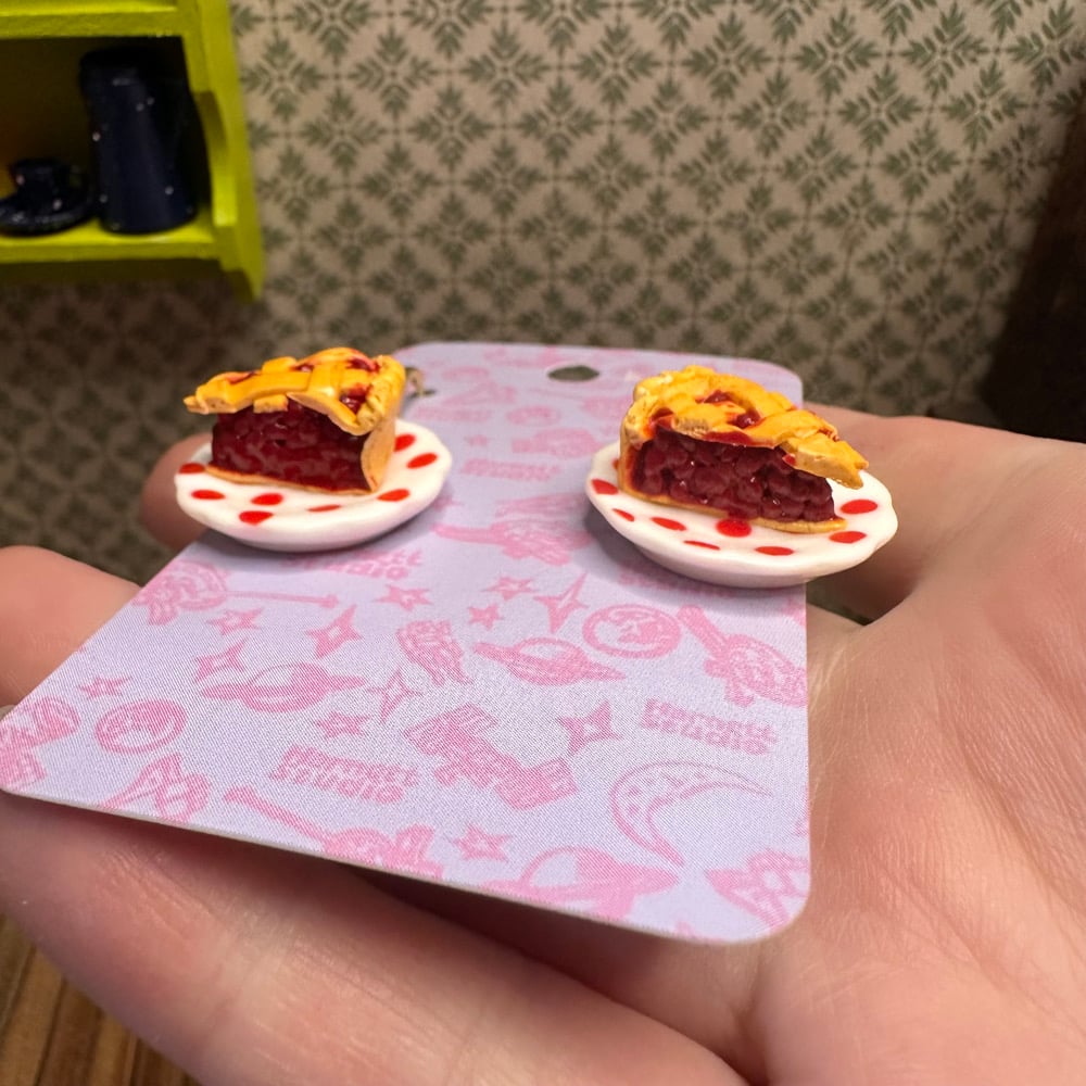 Image of Cherry Pie Earrings