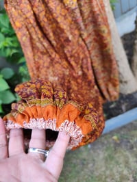 Image 7 of Milan Hareem/ Bloomer/ Balloon trousers with matching head scarf -Rust orange upto 14 uk