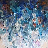 Image 8 of 'Maris imbre III' - 125x125cm, FRAMED
