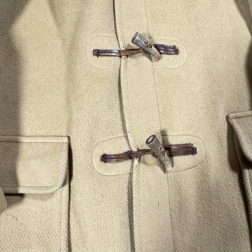 Image of 1980s Burberry Duffle Coat, Size Large
